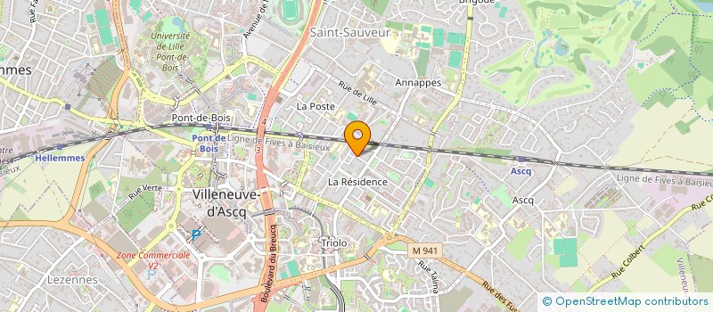 localisation de l'entreprise MADAME AYA HADDOUN à VILLENEUVE-D'ASCQ