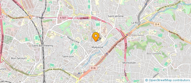 localisation de l'entreprise MADAME AYA HAJJAJI à MARSEILLE