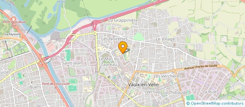 localisation de l'entreprise MADAME AYA HECHMI  OULLINS-PIERRE-BENITE