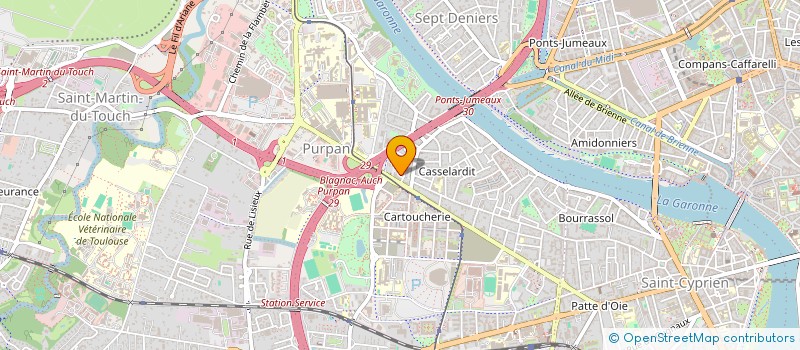 localisation de l'entreprise MADAME AYA HICH à TOULOUSE