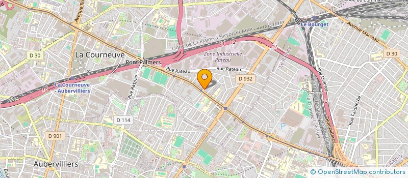 localisation de l'entreprise MADAME AYA JAMJOUM à LA COURNEUVE