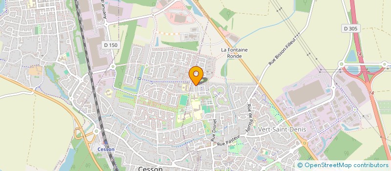localisation de l'entreprise MADAME AYA KOUAKOU à VERT-SAINT-DENIS