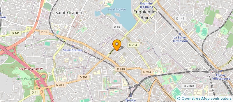 localisation de l'entreprise MADAME AYA MARJANE à EPINAY-SUR-SEINE