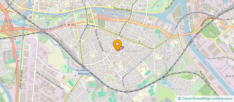 localisation de l'entreprise MADAME AYA ROUAG à STRASBOURG