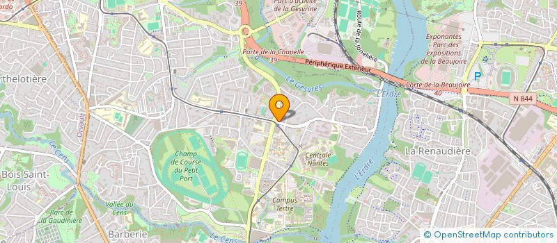 localisation de l'entreprise MADAME AYA SKANDRI  NANTES