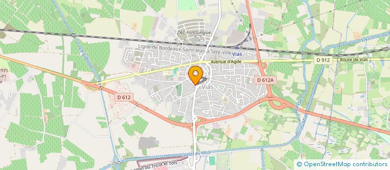 localisation de l'entreprise MADAME AYA TARFAIA  VIAS