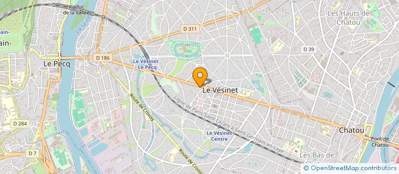 localisation de l'entreprise MADAME AYA UCHIDA  CHATOU