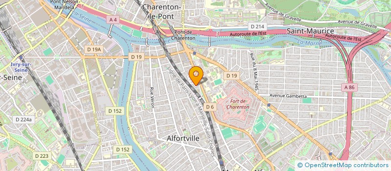 localisation de l'entreprise MADAME AYA ZOUAOUI  MAISONS-ALFORT