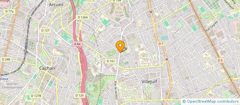 localisation de l'entreprise MADAME AYACHE LALIOUI à VILLEJUIF