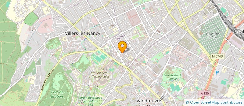 localisation de l'entreprise MADAME AYADA EL MIDANI  NANCY