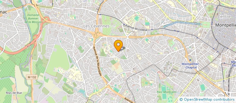 localisation de l'entreprise MADAME AYAKO YOSHIMOTO à MONTPELLIER