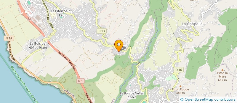 localisation de l'entreprise MADAME AYAOVI OCLOO  SAINT-LEU