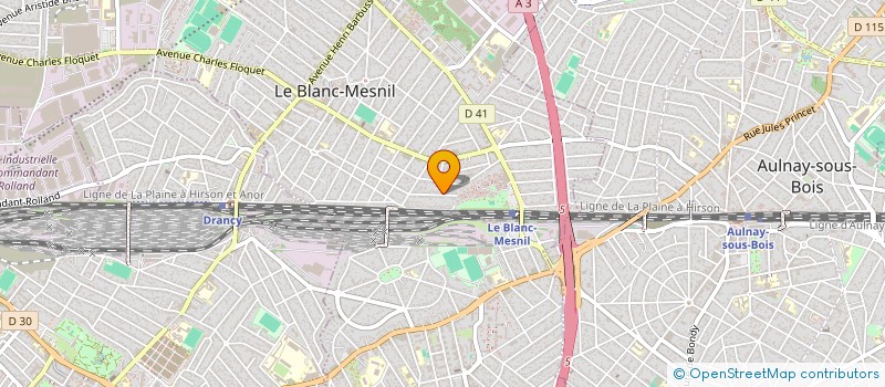 localisation de l'entreprise MADAME AYAT BERRABAH à LE BLANC-MESNIL
