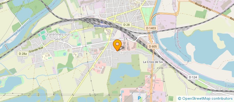 localisation de l'entreprise MADAME AYATE MOQADEM  VARENNES-SUR-SEINE