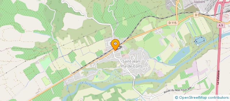 localisation de l'entreprise MADAME AYATS MONTSERRAT  SAINT-JEAN-PLA-DE-CORTS