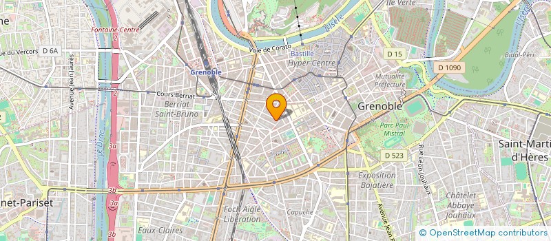 localisation de l'entreprise MADAME AYDA MILENA FLOREZ RINCON  GRENOBLE