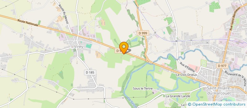 localisation de l'entreprise MADAME AYE LOGON  SAINT-HILAIRE-DU-HARCOUET