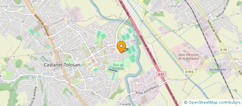 localisation de l'entreprise MADAME AYELE HUNLEDE à CASTANET-TOLOSAN