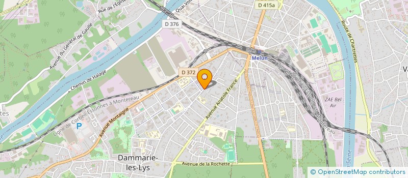 localisation de l'entreprise MADAME AYELE HUNLEDE à DAMMARIE-LES-LYS