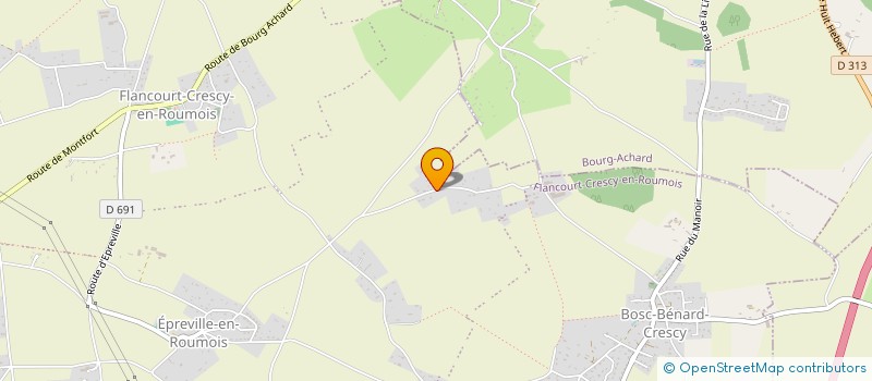 localisation de l'entreprise MADAME AYELE SITTI  FLANCOURT-CRESCY-EN-ROUMOIS