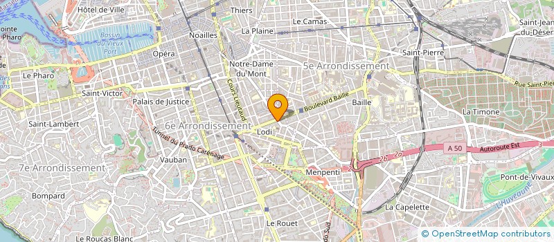 localisation de l'entreprise MADAME AYELEN NICOLLE  MARSEILLE