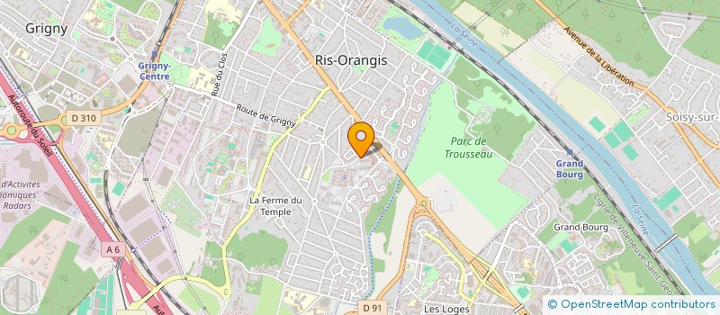 localisation de l'entreprise MADAME AYGUL YILDIZ à RIS-ORANGIS
