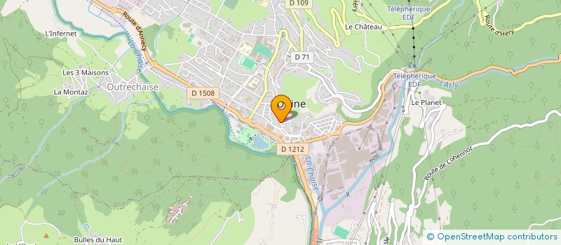 localisation de l'entreprise MADAME AYGUN SEZGIN  UGINE