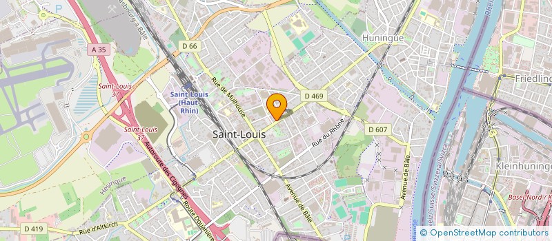 localisation de l'entreprise MADAME AYLAN BUDAK à SAINT-LOUIS