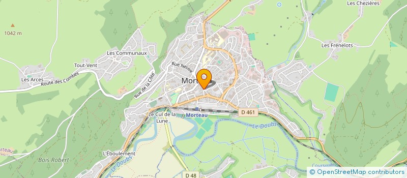 localisation de l'entreprise MADAME AYLIM ELIS à MORTEAU