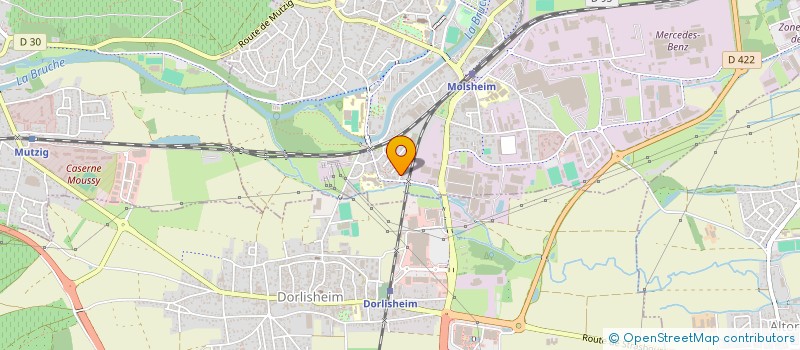 localisation de l'entreprise MADAME AYLIN KESER à MOLSHEIM