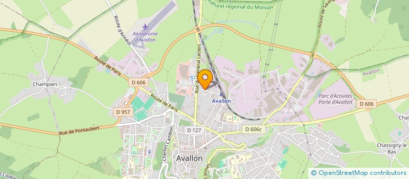 localisation de l'entreprise MADAME AYLIN YAS à AVALLON