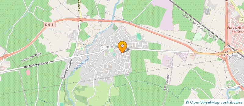 localisation de l'entreprise MADAME AYLINA DELUZET  SAINT-ANDRE