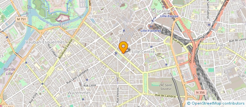 localisation de l'entreprise MADAME AYLINE DEKKICHE à LILLE