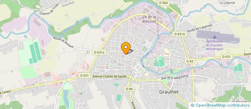 localisation de l'entreprise MADAME AYMAN OUATTAHAR à GRAULHET