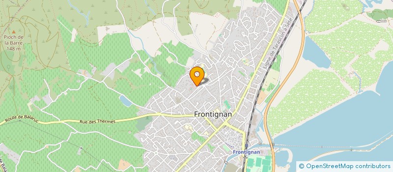 localisation de l'entreprise MADAME AYMAN SHOUSHA à FRONTIGNAN