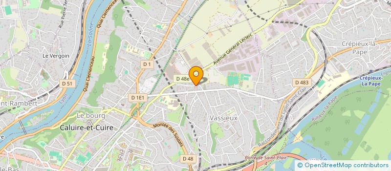 localisation de l'entreprise MADAME AYMARDE ZITO  CALUIRE-ET-CUIRE