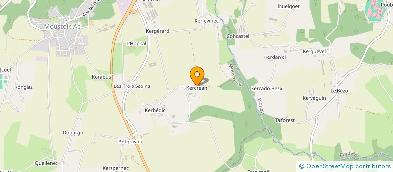 localisation de l'entreprise MADAME AYMEE DE MENOU  EVELLYS