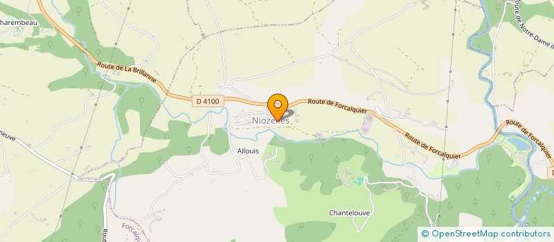 localisation de l'entreprise MADAME AYMELINE D'ALEO  NIOZELLES