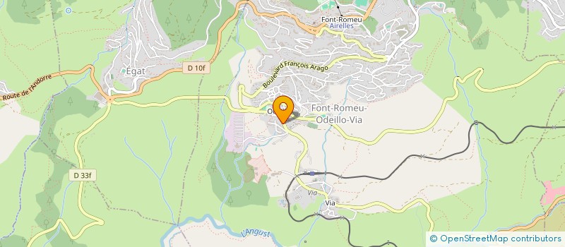 localisation de l'entreprise MADAME AYMELINE RUIS  FONT-ROMEU-ODEILLO-VIA