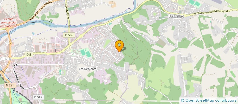 localisation de l'entreprise MADAME AYMEN SAADI  BOULAZAC ISLE MANOIRE