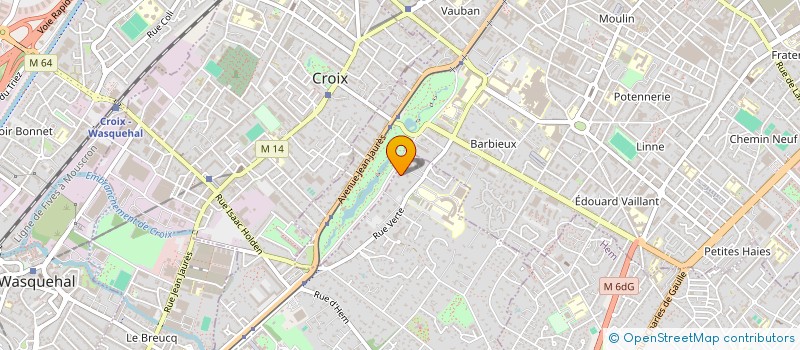 localisation de l'entreprise MADAME AYNUR NAMLI à CROIX