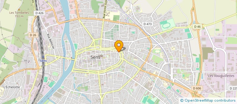 localisation de l'entreprise MADAME AYNUR TUTER à SENS
