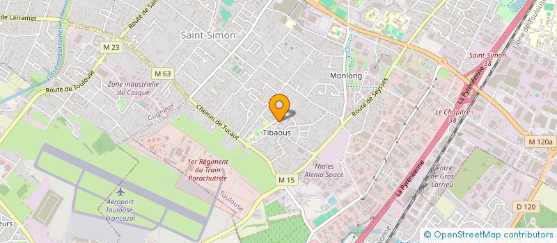 localisation de l'entreprise MADAME AYOKO DOGBE FOLI à TOULOUSE