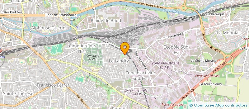 localisation de l'entreprise MADAME AYOUCH AL ASAAD  RENNES