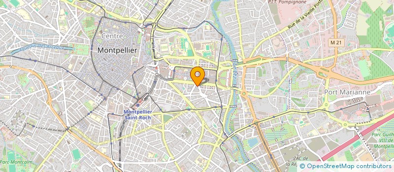 localisation de l'entreprise MADAME AYSANE LAHOUYER à MONTPELLIER