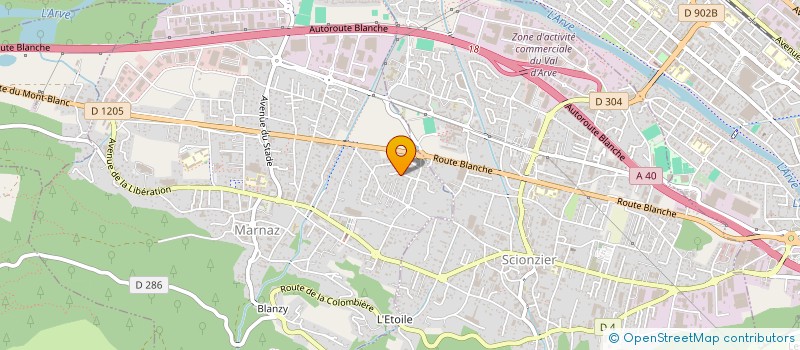 localisation de l'entreprise MADAME AYSE BOREKCI  MARNAZ