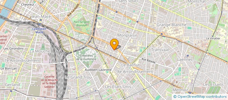 localisation de l'entreprise MADAME AYSE KARADEMIR  LYON