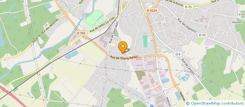 localisation de l'entreprise MADAME AYSE PUSKULLU  ROMORANTIN-LANTHENAY