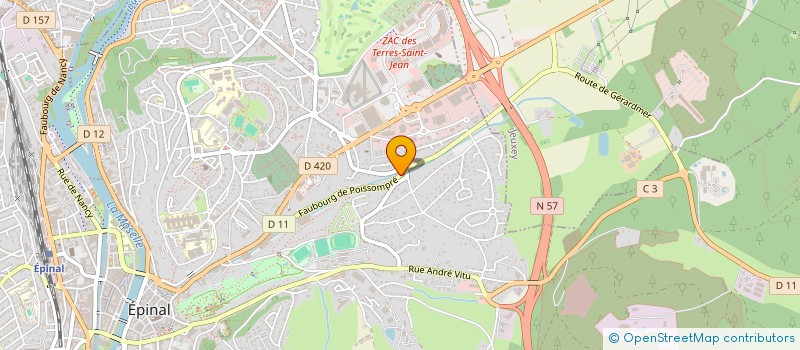 localisation de l'entreprise MADAME AYSE SOL  EPINAL