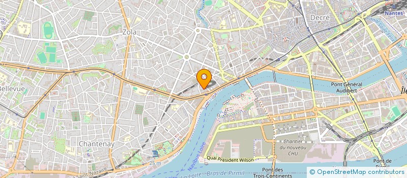 localisation de l'entreprise MADAME AYSE YAKUT  NANTES